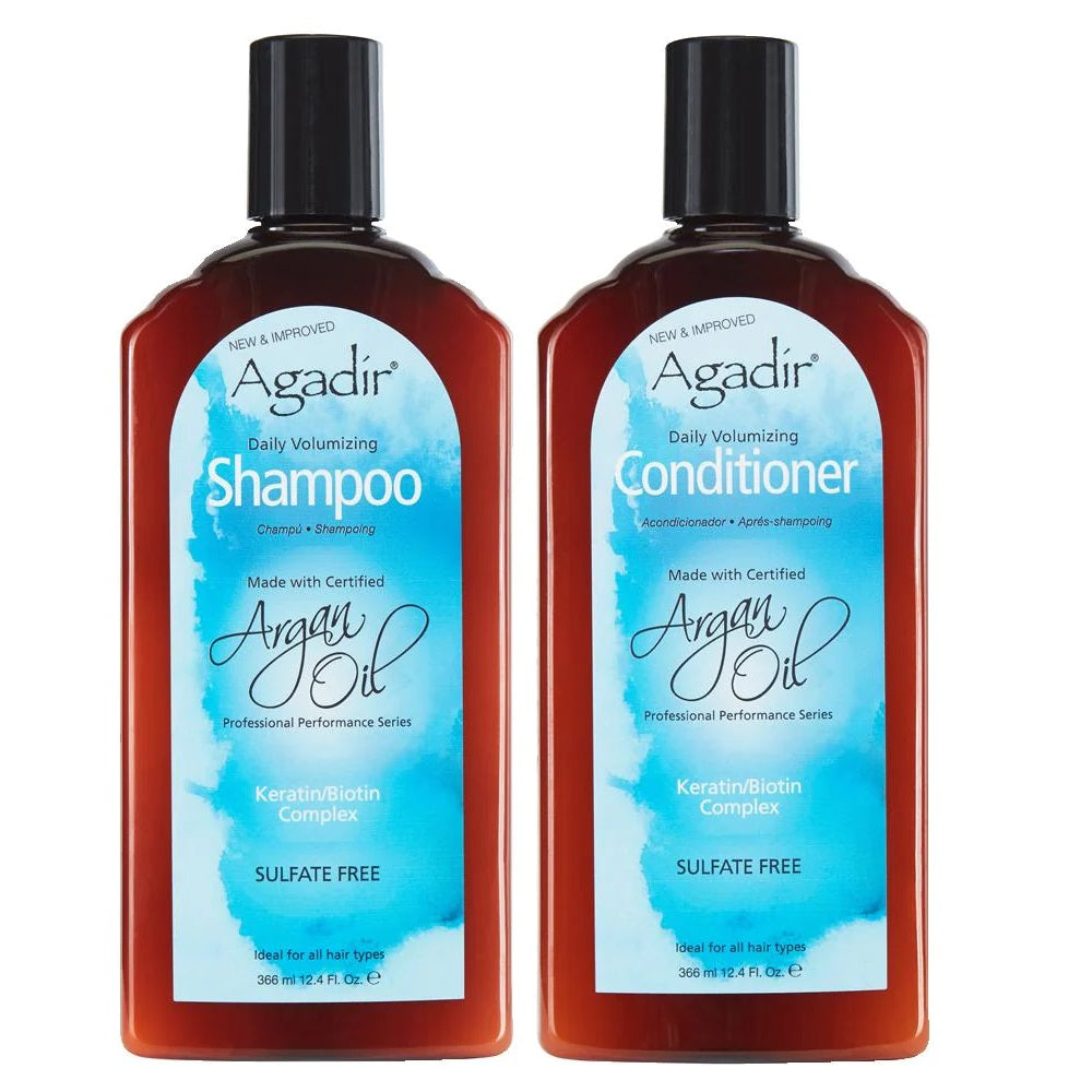 Agadir Argan Oil Daily Volumizing Shampoo & Conditioner DUO