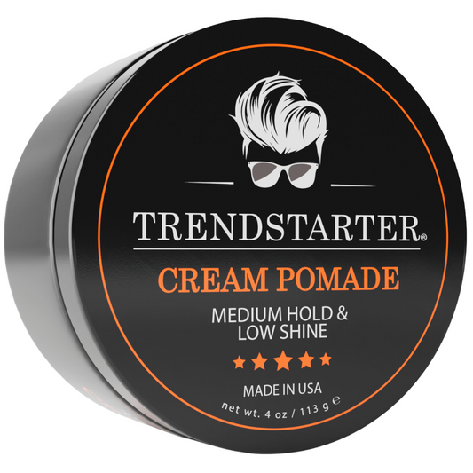 TRENDSTARTER - CREAM POMADE - Medium Hold - Low Shine (4oz)