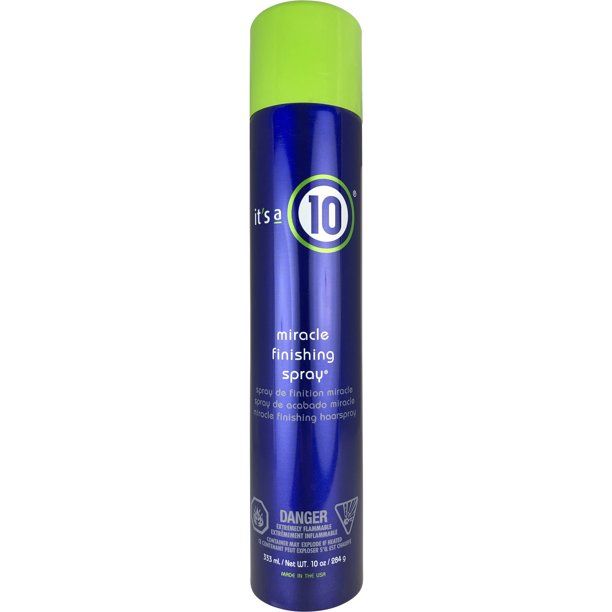It's a 10 Miracle Finishing Spray