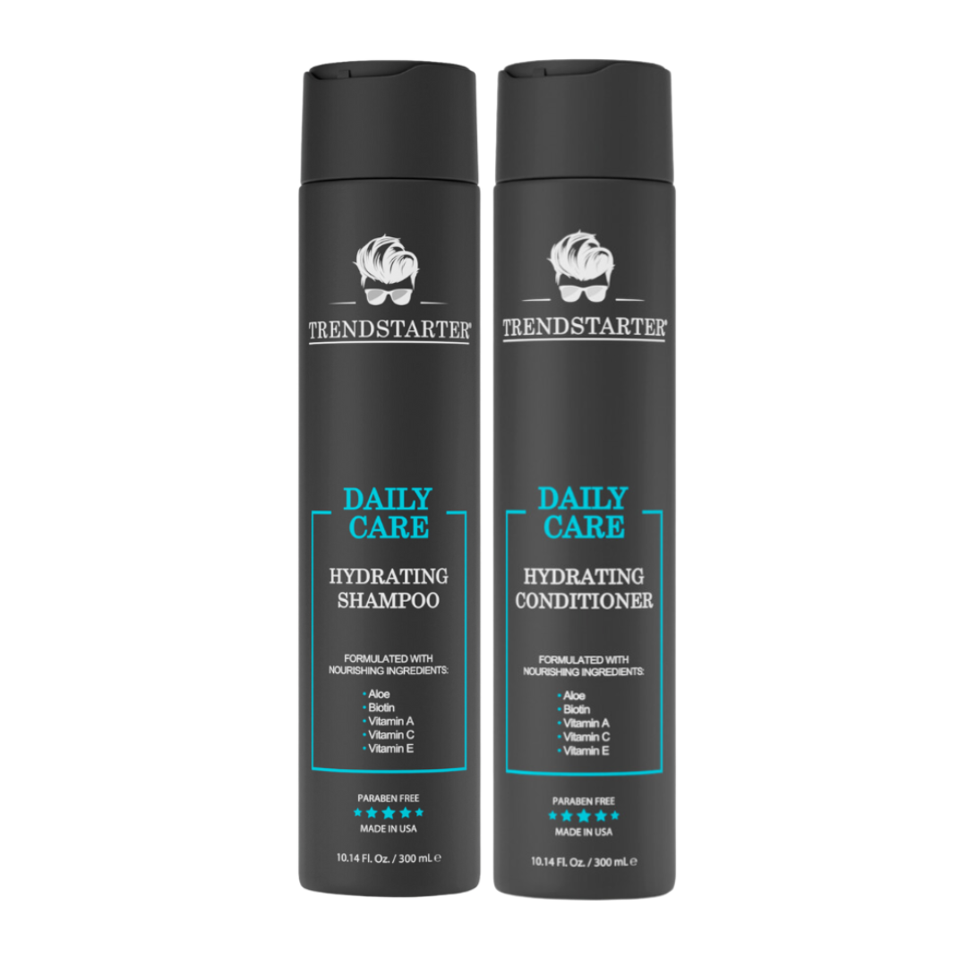 TRENDSTARTER DAILY CARE HYDRATING SHAMPOO & CONDITONER DUO