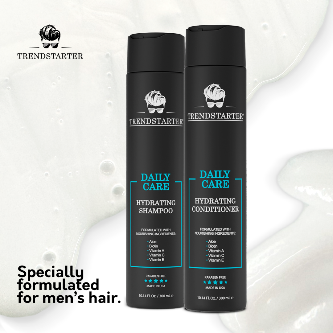 TRENDSTARTER DAILY CARE HYDRATING SHAMPOO & CONDITONER DUO
