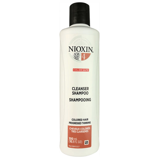 Nioxin System 4 Cleanser Shampoo for Color Treated Progressed Thinning Hair