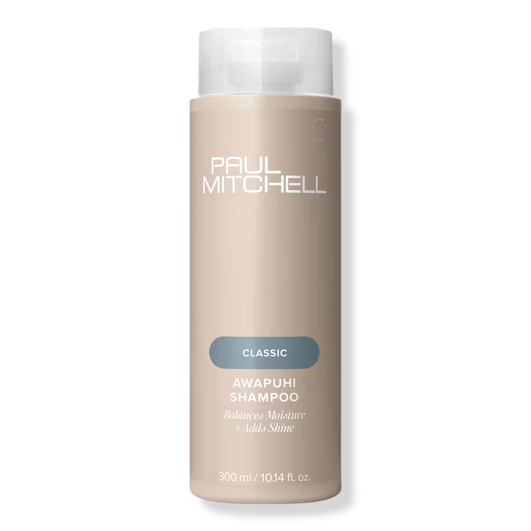 Paul Mitchell Awapuhi Shampoo, Balances Moisture + Adds Shine, For All Hair Types, Especially Fine + Static-Prone Hair