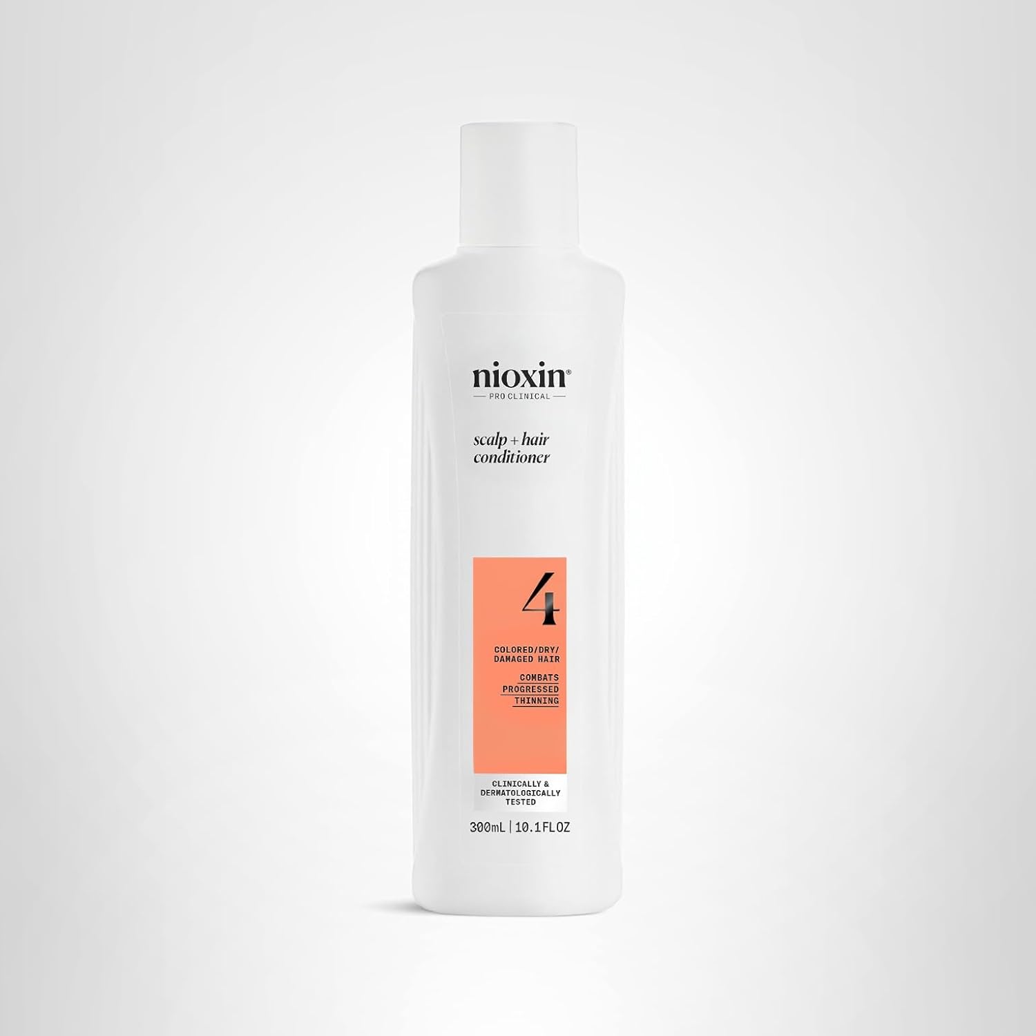 Nioxin System 4 Scalp + Hair Thickening Conditioner For Colored, Dry, & Damaged Hair with Progressed Thinning