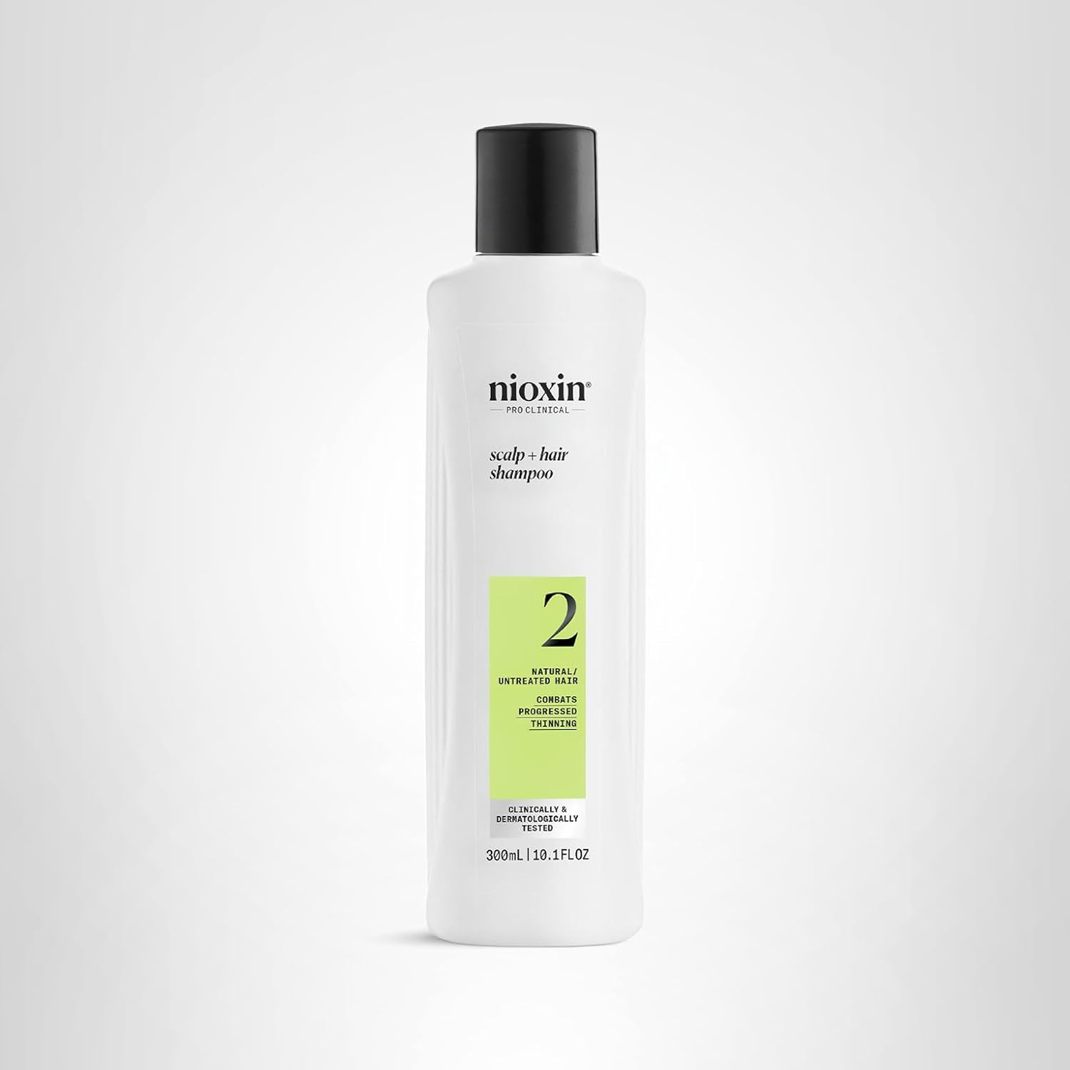 Nioxin System 2 Cleanser Shampoo for Natural, Non Color-Treated Hair with Progressed Thinning