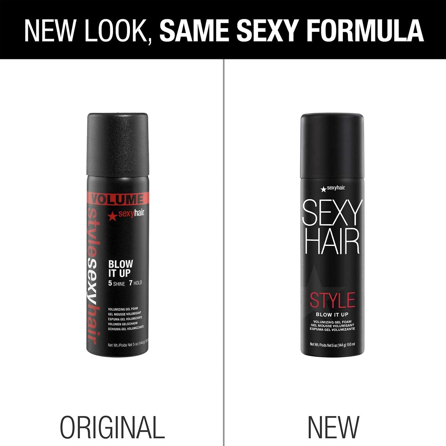 Style Sexy Hair Blow It Up Volumizing Gel Foam