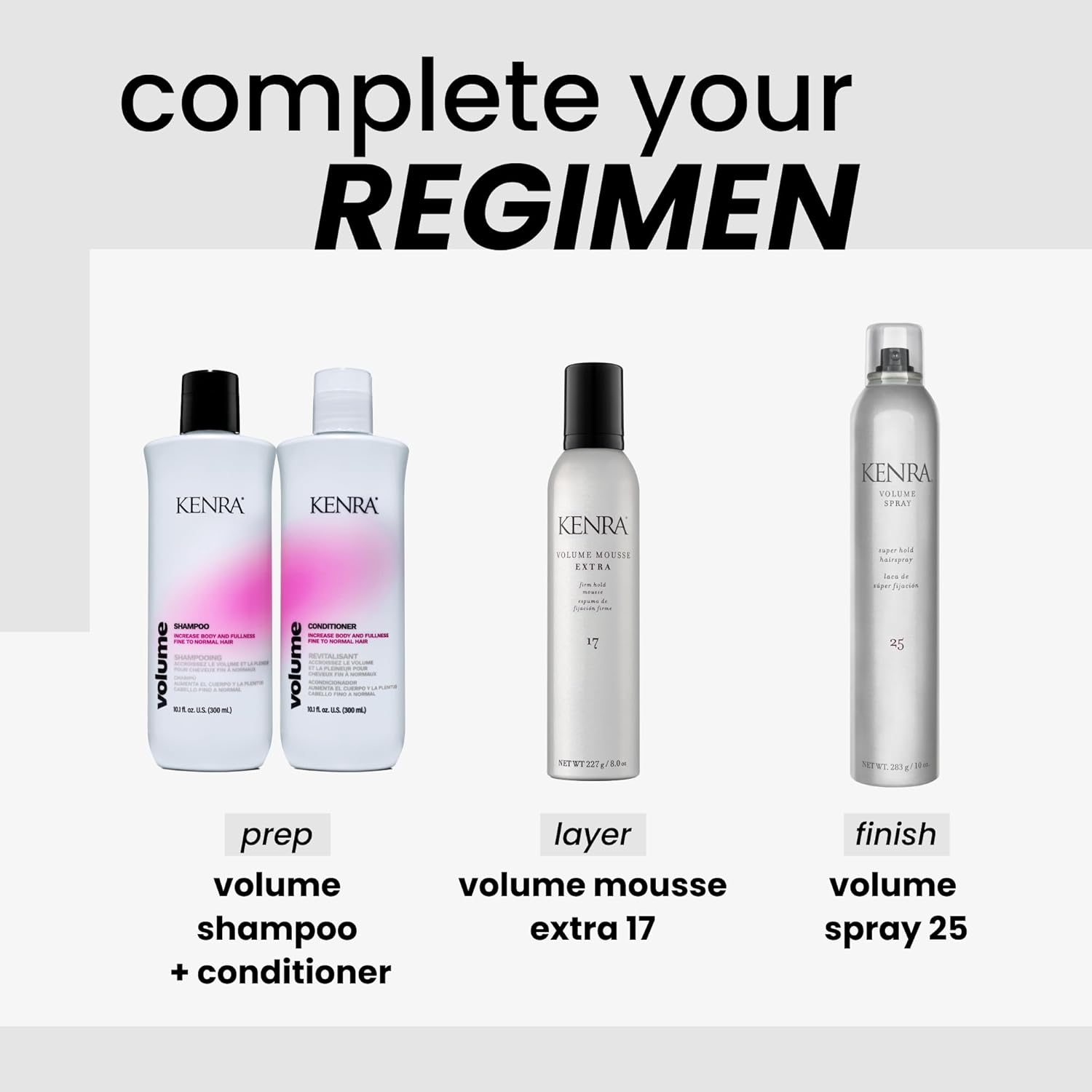 Kenra Volume Spray, Super Hold Hairspray