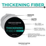 TRENDSTARTER - THICKENING FIBER - Medium Hold - Matte Finish (4oz)