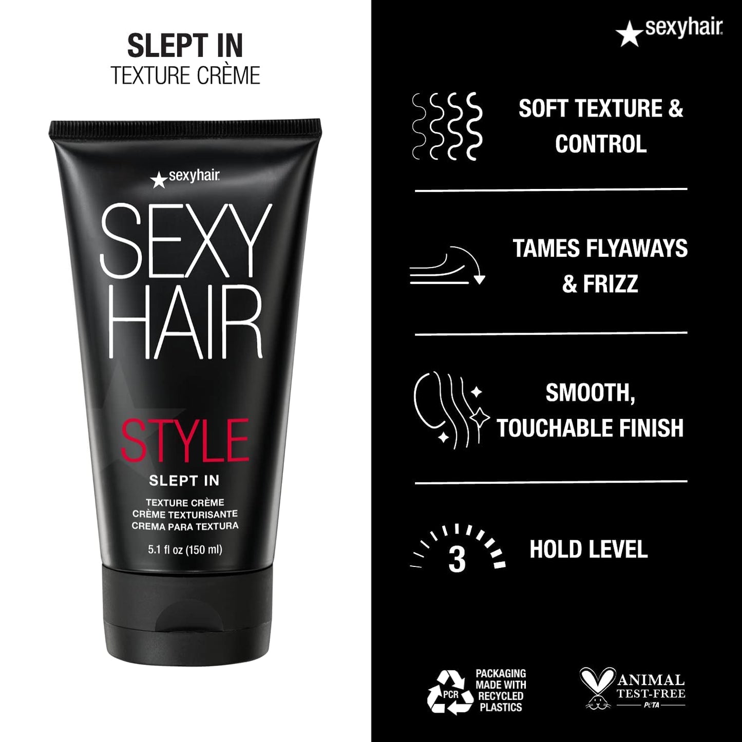 SexyHair Style Slept In Texture Cream