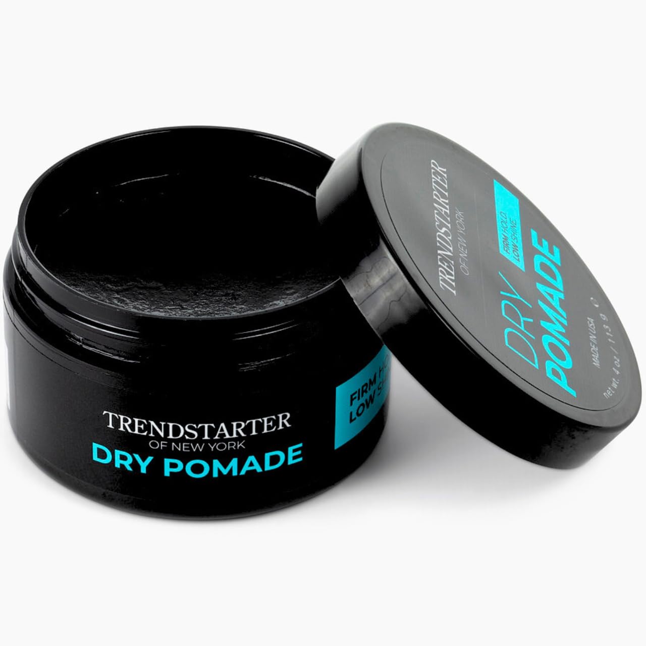 TRENDSTARTER - DRY POMADE - Strong Hold - Low Shine (4oz)
