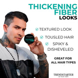 TRENDSTARTER - THICKENING FIBER - Medium Hold - Matte Finish (4oz)