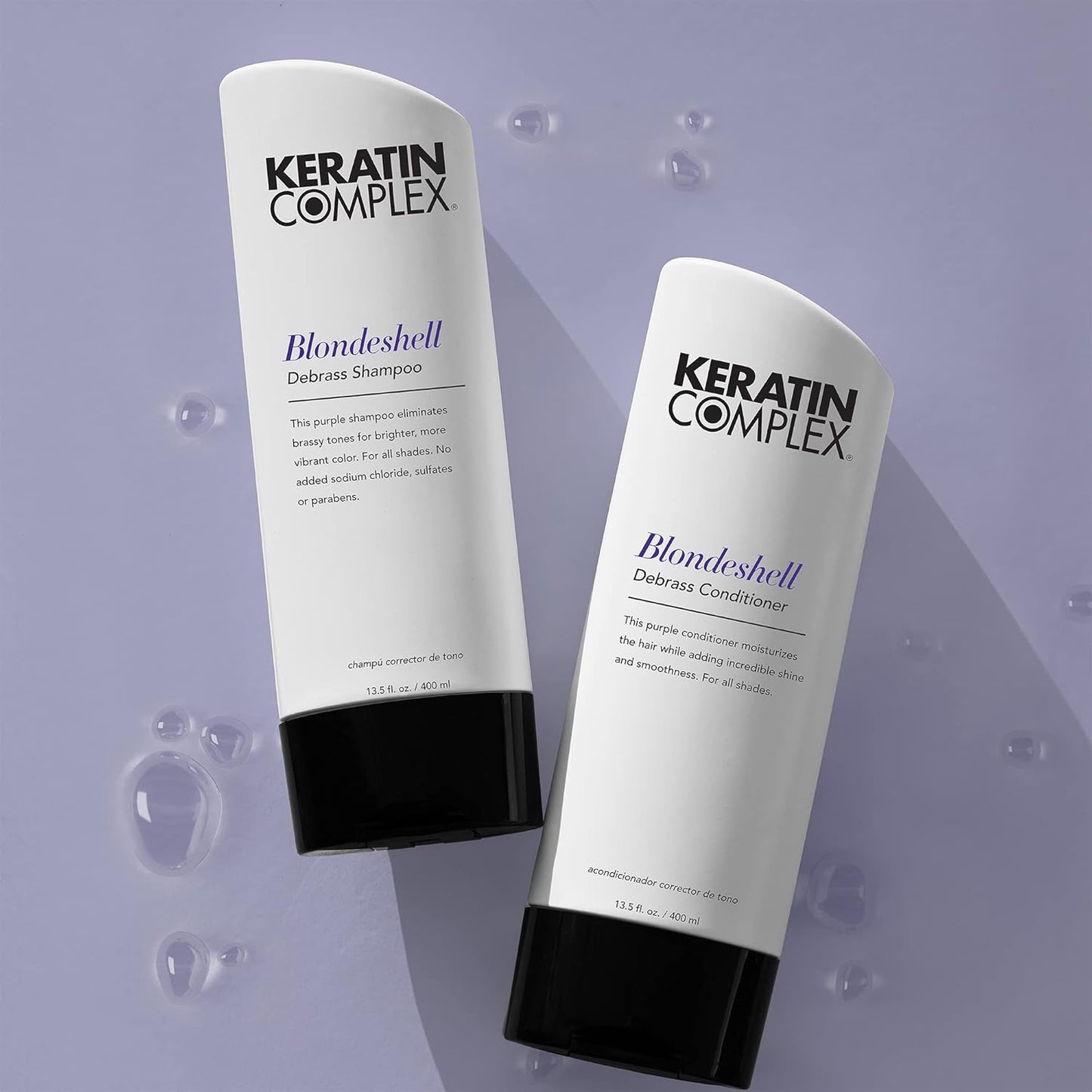 Keratin Complex Blondeshell Conditioner Debrass & Brighten Formula