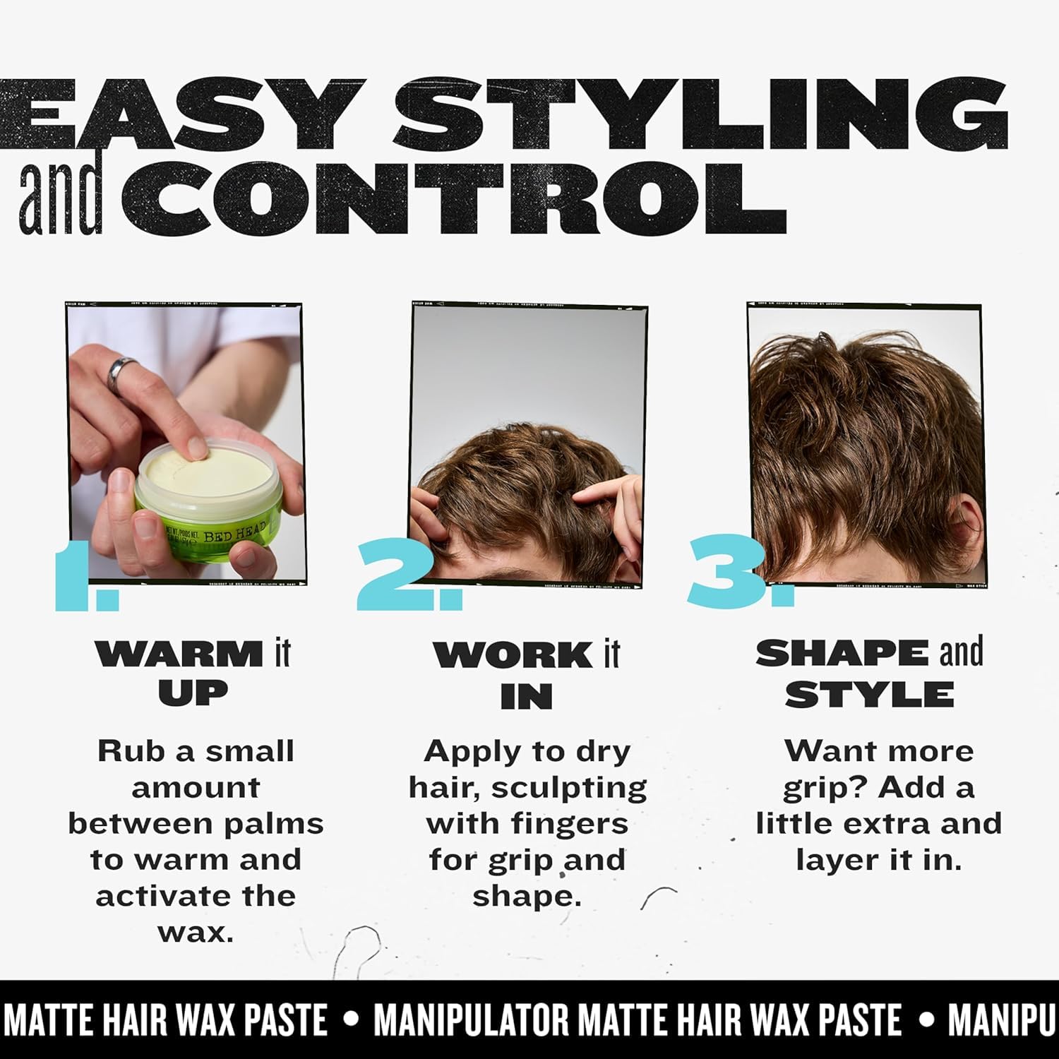 TIGI Bed Head Manipulator Matte Hair Wax