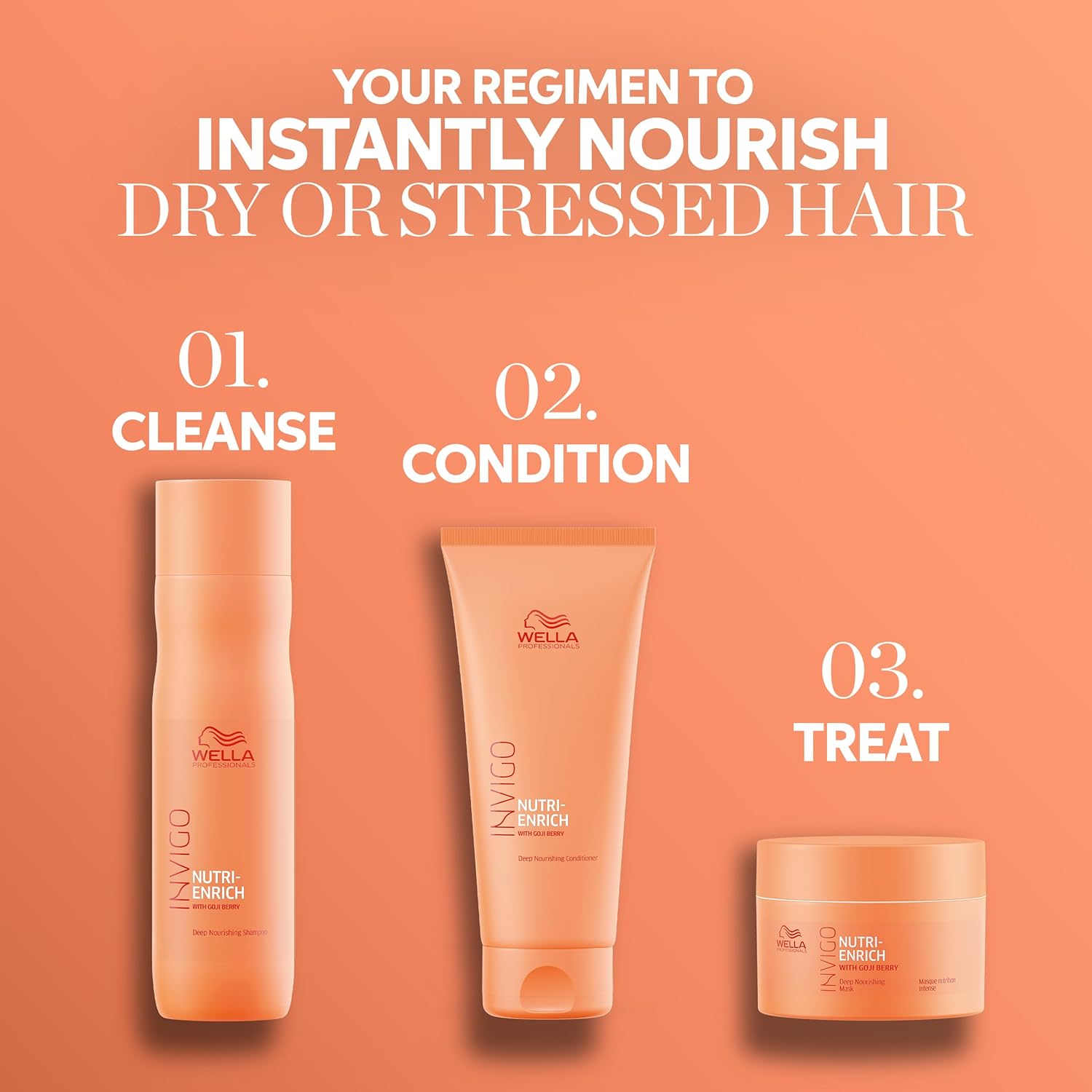 Wella Invigo Nutri-Enrich Deep Nourishing Shampoo