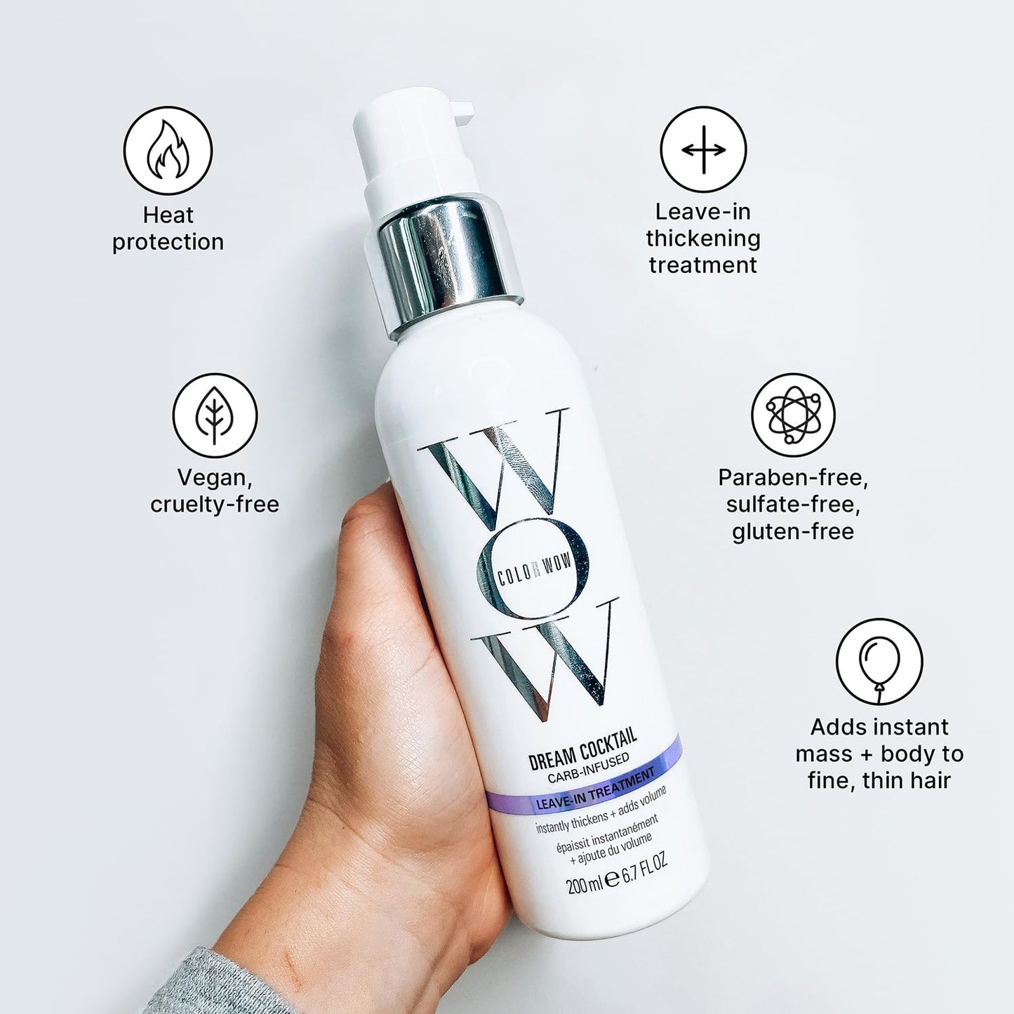 Color WOW Dream Cocktail Carb Infused Leave-In Treatment