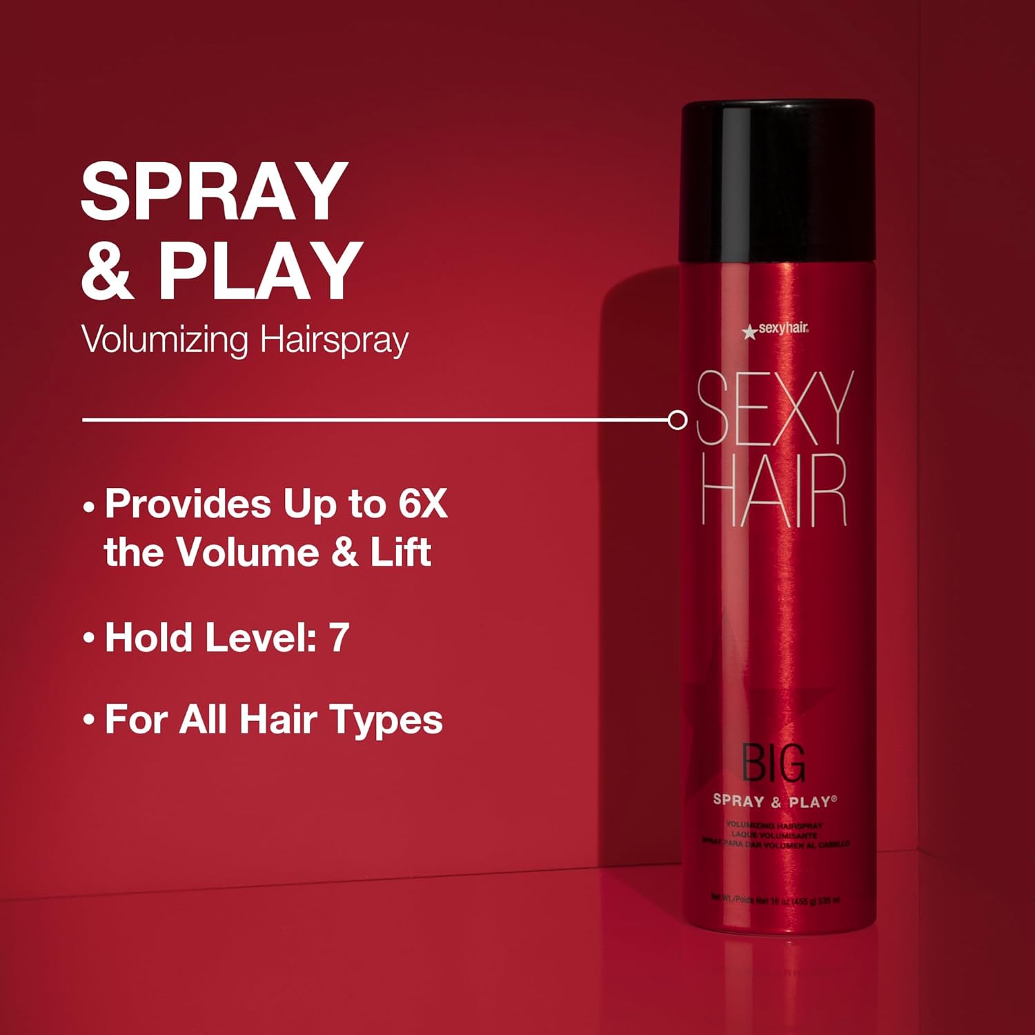 SexyHair Big Spray & Play Volumizing Hairspray