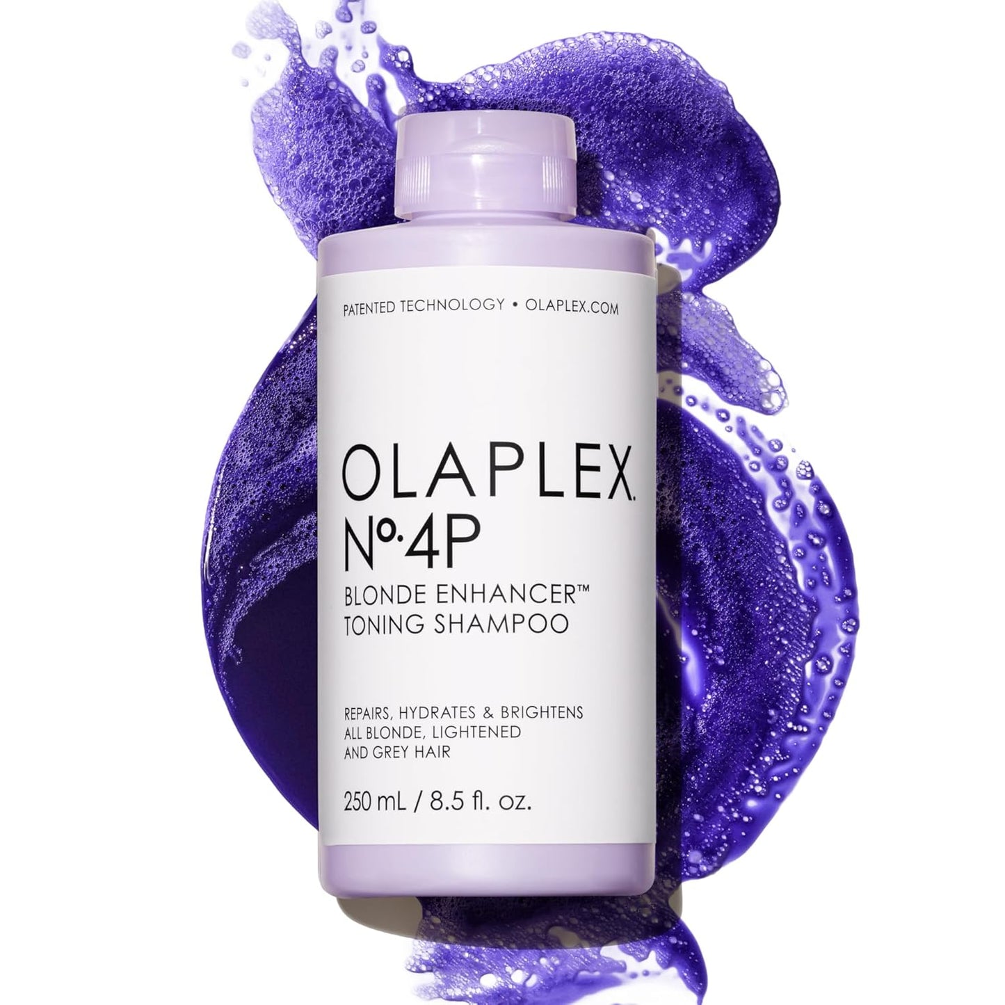 Olaplex No. 4P Blonde Enhancer Purple Toning Shampoo