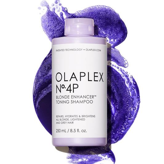 Olaplex No. 4P Blonde Enhancer Purple Toning Shampoo