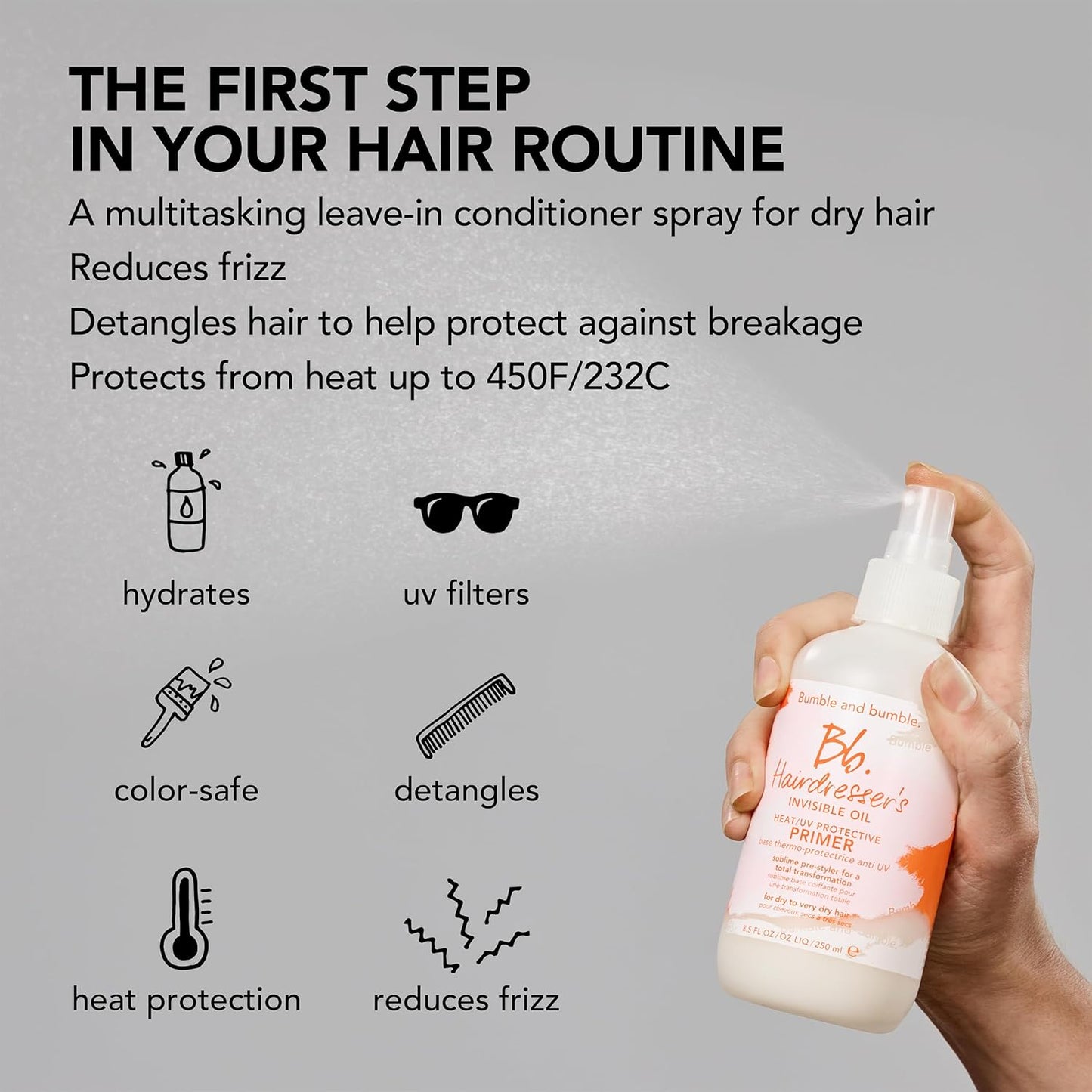 Bumble and bumble. Hairdresser's Invisible Oil Hair Primer