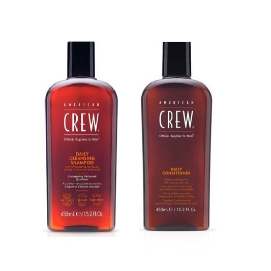 American Crew Daily Cleansing Shampoo & Daily Moisturizing Conditioner DUO