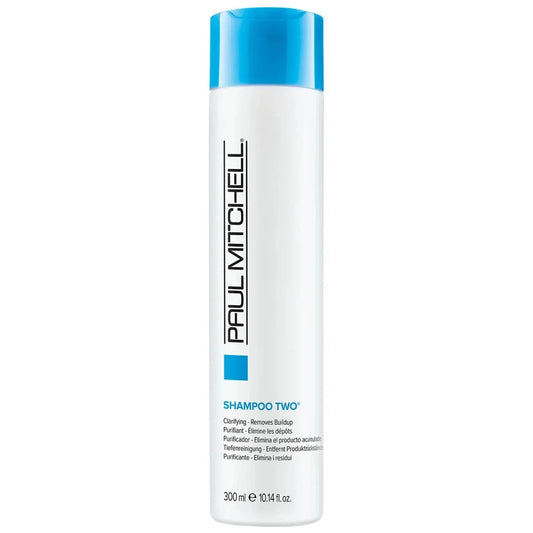 Paul Mitchell Shampoo Two, Clarifying Shampoo, Deep Cleanses + Removes Buildup, For All Hair Types, Especially Oily Hair