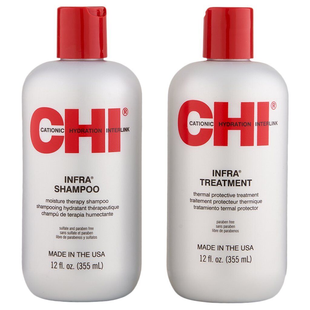 CHI Infra Shampoo Moisture Therapy Shampoo & Thermal Protect Treatment DUO
