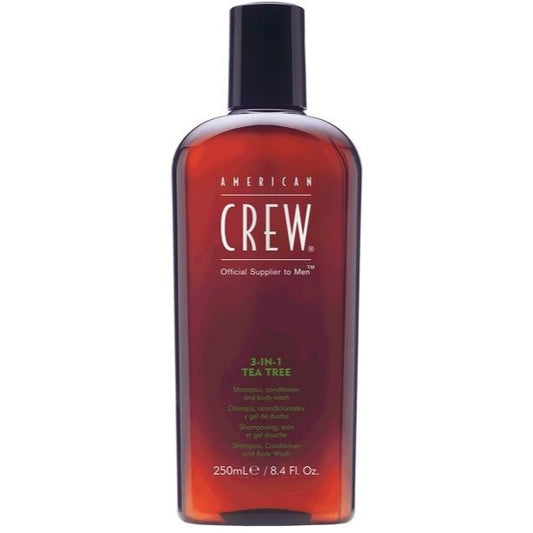 American Crew Tea Tree 3-in-1 Shampoo, Conditioner and Body Wash