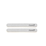 Flowery Silver Streak Board Nail File
