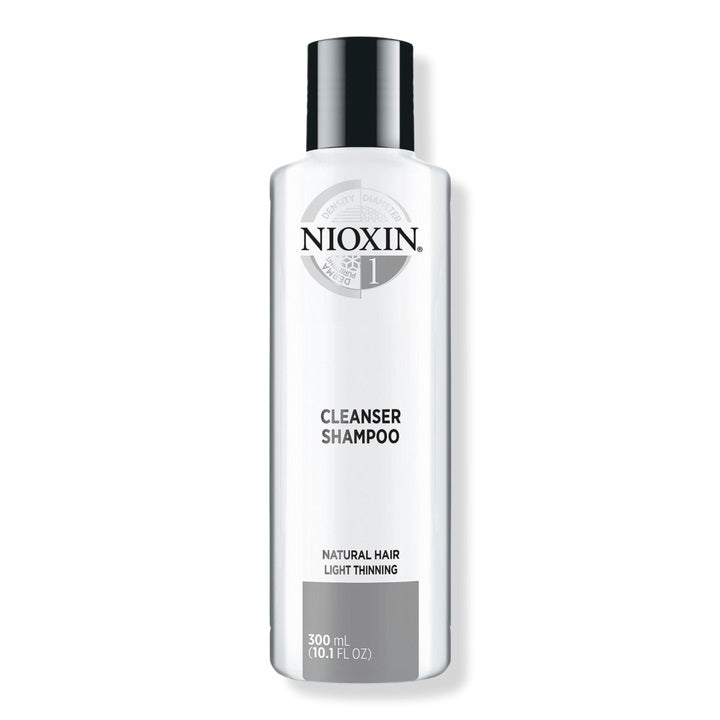 Nioxin System 1 Cleanser Shampoo for Fine/Normal to Light Thinning, Natural Hair