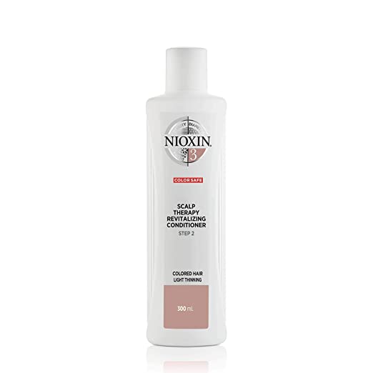 Nioxin System 3 Scalp Therapy Conditioner for Fine Normal to Thin-Looking Thinning Color Treated Hair