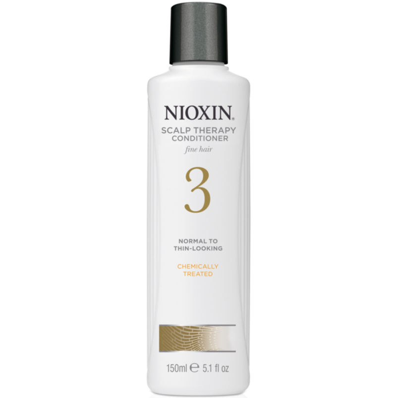 Nioxin System 3 Scalp Therapy Conditioner for Fine Normal to Thin-Looking Thinning Color Treated Hair